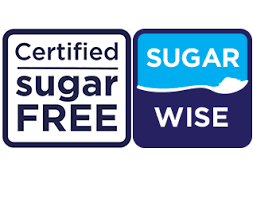 Certified Sugar FREE The authority certifies and allows use of its logo on products with no more than 5g of free sugars in 100g in a food or 2.5g of free sugars in 100ml in a beverage, that can also carry a sugar claim.
The low free sugar standard is derived from the World Health Organization guidelines for daily intake of free sugars