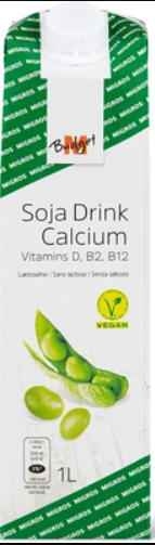 M-Budget Soya drink calcium Soy drink, with calcium and vitamins