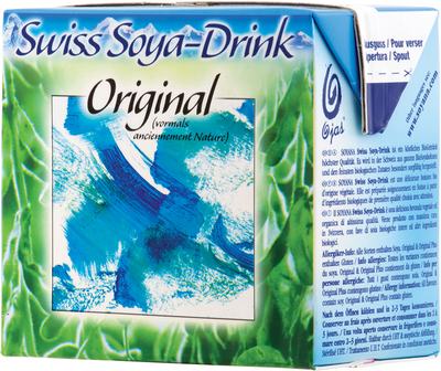Organic Swiss Soya-Drink Original 0.5L ✓ Plant drink made from organic soybeans from the southern side of the Alps
✓ contains almost twice as much soy as conventional soy drinks
✓ made in Switzerland