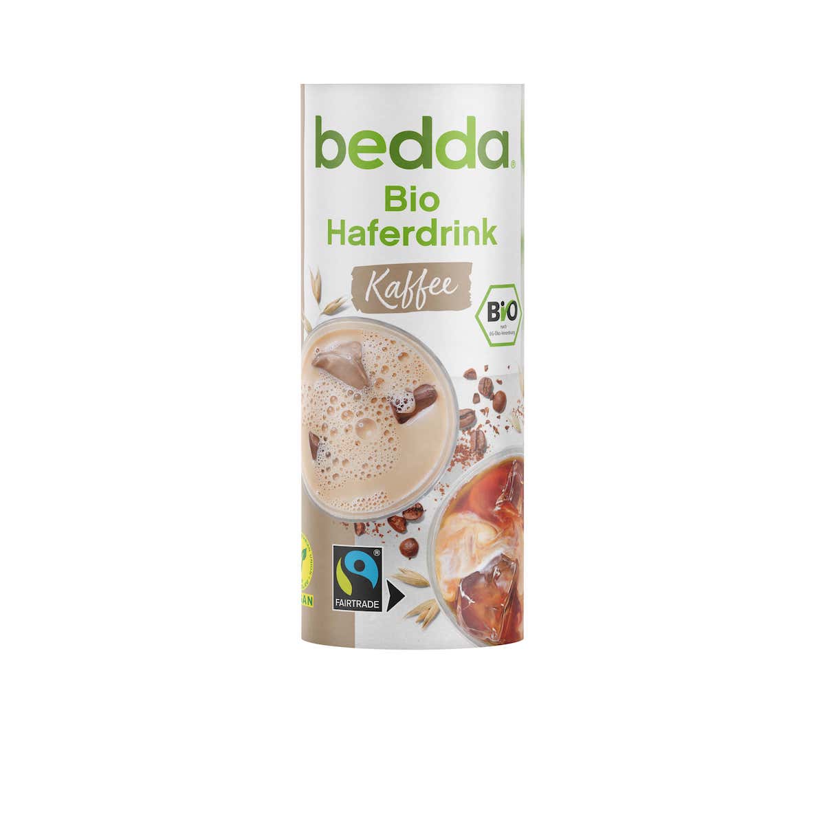 bedda oat drink coffee The herbal pick-me-up for on the go and at home. In a practical 235 ml cup